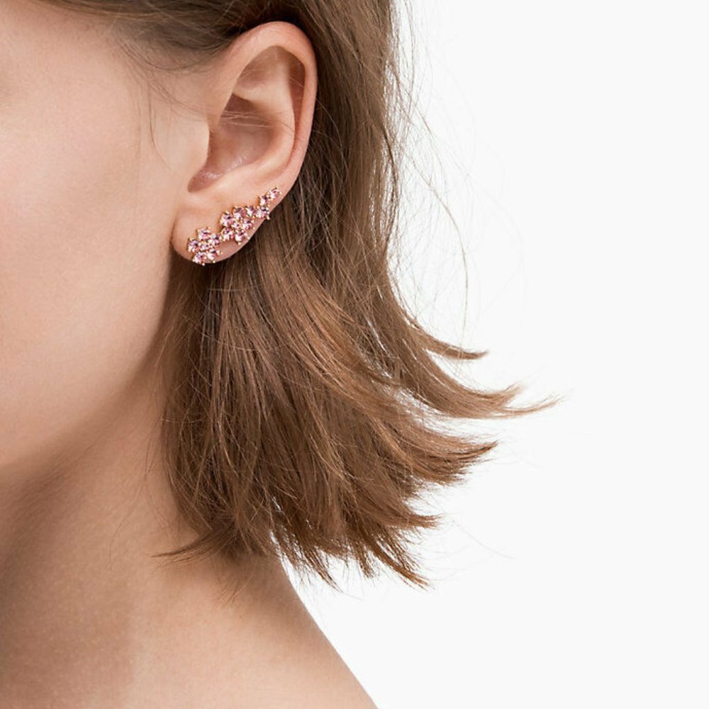 NWT Kate Spade Flower Ear Pins